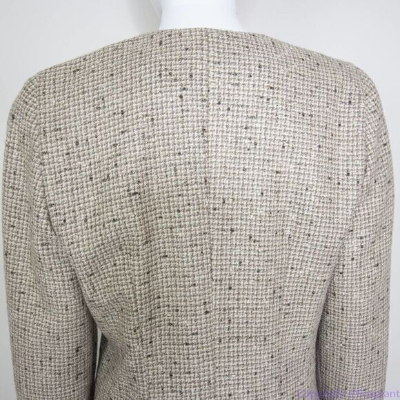 Vintage Linda Allard for Ellen Tracy vintage 100% wool blazer jacket, size 8 - Picture 5 of 16